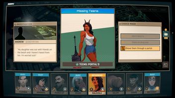 “Where should we start” in Dispatch. Missing teen guide