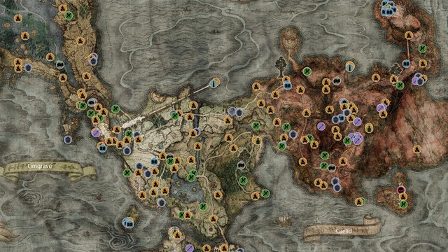 The Lands BetweenElden Ring Interactive Map