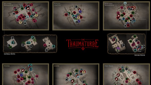 WarsawThe Thaumaturge Interactive Map