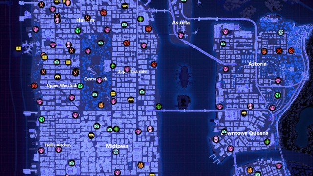 New York CityMarvel's Spider-Man 2 Interactive Map