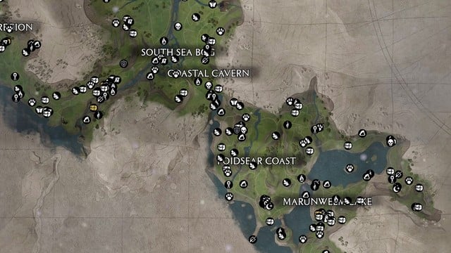 HighlandsHogwarts Legacy Interactive Map
