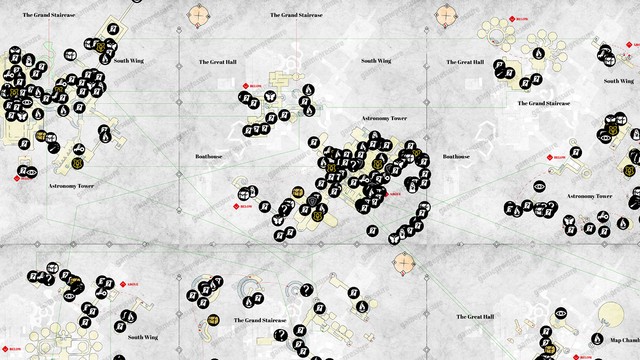 Hogwarts CastleHogwarts Legacy Interactive Map