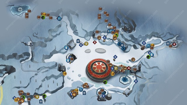 MidgardGod of War: Ragnarok Interactive Map