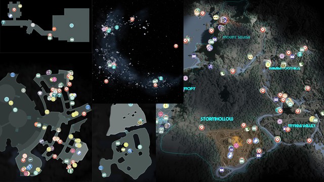 AkivaStar Wars: Outlaws Interactive Map